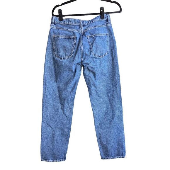 COS straight regular mid rise ankle jeans 28 - Picture 4 of 7